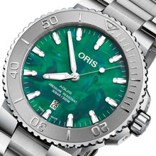 Laden Sie das Bild in den Galerie-Viewer, Oris Aquis Date X Bracenet 01 733 7730 4137-07 8 24 05PEB | 43,5 mm Automatik Herren-Taucheruhr | Edelstahlband Saphirglas Swiss Made Special Version | NEU OVP Box Papiere Garantie