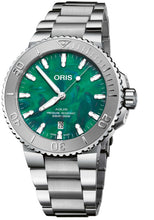 Laden Sie das Bild in den Galerie-Viewer, Oris Aquis Date X Bracenet 01 733 7730 4137-07 8 24 05PEB | 43,5 mm Automatik Herren-Taucheruhr | Edelstahlband Saphirglas Swiss Made Special Version | NEU OVP Box Papiere Garantie