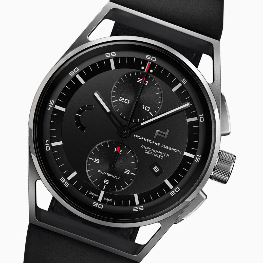 Porsche Design 1919 Chronotimer | 6023.6.04.005.07.2 | Flyback Chronograph | Automatik Herrenuhr 42 mm | Manufaktur-Kaliber | COSC-Chronometer | Titan Saphirglas | Swiss Made | NEU OVP mit Box & Garantie