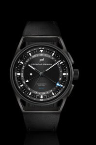 Porsche Design | 6023.4.02.005.07.2 | Novelty 1919 Globetimer UTC | All Black-Black | Automatik | COSC Chronometer | GMT | Datumsanzeige | Titan | Saphirglas | Swiss Made | NEU OVP | mit Box & Papieren | COSC-Zertifikat | 2 Jahre Hersteller-Garantie