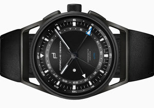 Porsche Design | 6023.4.02.005.07.2 | Novelty 1919 Globetimer UTC | All Black-Black | Automatik | COSC Chronometer | GMT | Datumsanzeige | Titan | Saphirglas | Swiss Made | NEU OVP | mit Box & Papieren | COSC-Zertifikat | 2 Jahre Hersteller-Garantie