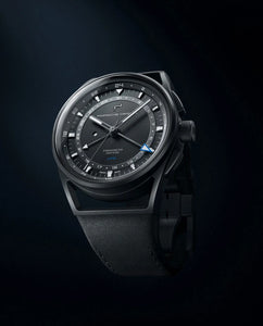 Porsche Design | 6023.4.02.005.07.2 | Novelty 1919 Globetimer UTC | All Black-Black | Automatik | COSC Chronometer | GMT | Datumsanzeige | Titan | Saphirglas | Swiss Made | NEU OVP | mit Box & Papieren | COSC-Zertifikat | 2 Jahre Hersteller-Garantie