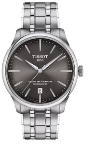 Tissot Chemin des Tourelles Powermatic 80 T139.807.11.061.00 | Automatik Herrenuhr 39 mm | Gangreserve 80h | Zifferblatt anthrazit | Saphirglas | Swiss Made | NEU OVP mit Box & Papiere