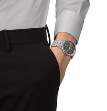 Laden Sie das Bild in den Galerie-Viewer, Tissot Chemin des Tourelles Powermatic 80 T139.807.11.061.00 | Automatik Herrenuhr 39 mm | Gangreserve 80h | Zifferblatt anthrazit | Saphirglas | Swiss Made | NEU OVP mit Box &amp; Papiere