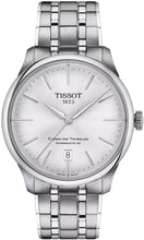 Laden Sie das Bild in den Galerie-Viewer, Tissot Chemin des Tourelles Powermatic 80 T139.807.11.031.00 | Automatik Herrenuhr 39 mm | Gangreserve 80h | Zifferblatt silber | Saphirglas | Swiss Made | NEU OVP mit Box &amp; Papiere | 2 Jahre Hersteller-Garantie