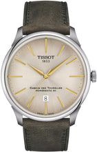 Laden Sie das Bild in den Galerie-Viewer, Tissot Chemin des Tourelles Powermatic 80 T139.407.16.261.00 | Automatik Herrenuhr 42 mm | Lederband | 80h Gangreserve | Saphirglas | Swiss Made | NEU &amp; OVP mit Box Papiere 2 Jahre Hersteller-Garantie