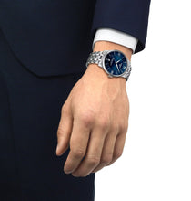 Laden Sie das Bild in den Galerie-Viewer, Tissot Chemin des Tourelles Powermatic 80 T139.807.11.048.00 | Automatik Herrenuhr 39 mm | Gangreserve 80h | Zifferblatt blau | Saphirglas | Swiss Made | NEU OVP mit Box &amp; Papiere