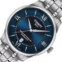 Laden Sie das Bild in den Galerie-Viewer, Tissot Chemin des Tourelles Powermatic 80 T139.807.11.048.00 | Automatik Herrenuhr 39 mm | Gangreserve 80h | Zifferblatt blau | Saphirglas | Swiss Made | NEU OVP mit Box &amp; Papiere