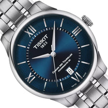 Laden Sie das Bild in den Galerie-Viewer, Tissot Chemin des Tourelles Powermatic 80 T139.807.11.048.00 | Automatik Herrenuhr 39 mm | Gangreserve 80h | Zifferblatt blau | Saphirglas | Swiss Made | NEU OVP mit Box &amp; Papiere