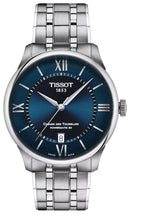 Laden Sie das Bild in den Galerie-Viewer, Tissot Chemin des Tourelles Powermatic 80 T139.807.11.048.00 | Automatik Herrenuhr 39 mm | Gangreserve 80h | Zifferblatt blau | Saphirglas | Swiss Made | NEU OVP mit Box &amp; Papiere