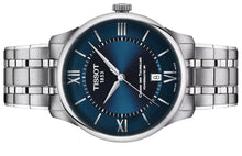 Laden Sie das Bild in den Galerie-Viewer, Tissot Chemin des Tourelles Powermatic 80 T139.807.11.048.00 | Automatik Herrenuhr 39 mm | Gangreserve 80h | Zifferblatt blau | Saphirglas | Swiss Made | NEU OVP mit Box &amp; Papiere