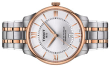 Laden Sie das Bild in den Galerie-Viewer, Tissot Chemin des Tourelles Powermatic 80 T139.807.22.038.00 | Automatik Herrenuhr 39 mm | Bicolor Roségold | Gangreserve 80h | Zifferblatt silber | Saphirglas | Swiss Made | NEU OVP mit Box &amp; Papiere