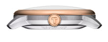 Laden Sie das Bild in den Galerie-Viewer, Tissot Chemin des Tourelles Powermatic 80 T139.807.22.038.00 | Automatik Herrenuhr 39 mm | Bicolor Roségold | Gangreserve 80h | Zifferblatt silber | Saphirglas | Swiss Made | NEU OVP mit Box &amp; Papiere