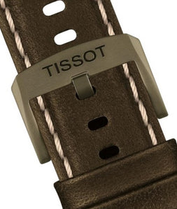 Tissot Chrono XL Vintage T1166173609200 | Herrenuhr Chronograph Quarz 45 mm | Lederband Khaki | Saphirglas | Swiss Made | NEU OVP mit 2 Jahren Hersteller-Garantie