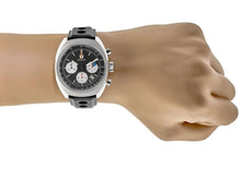 Laden Sie das Bild in den Galerie-Viewer, Tissot Heritage 1973 | T124.427.16.051.00 | Herrenuhr | Swiss Made Automatik Chronograph | 60h Gangreserve | Saphirglas | Lederband schwarz | Zifferblatt schwarz | NEU OVP mit Box &amp; Garantiekarte