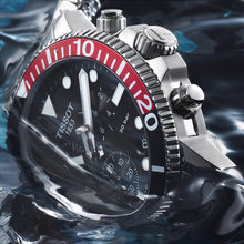 Laden Sie das Bild in den Galerie-Viewer, Tissot Seastar 1000 Chronograph | T1204171105101 | Herrenuhr | Taucheruhr | Quarz | 45,5 mm | Swiss Made | Saphirglas | NEU OVP mit Box &amp; Papieren | 2 Jahre Garantie