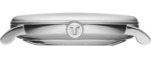 Tissot Carson Premium Powermatic 80 | T122.407.16.051.00 | Herrenuhr | Swiss Made Automatik | 80h Gangreserve | Saphirglas | Lederband schwarz | Zifferblatt schwarz | NEU OVP mit Box & Garantiekarte