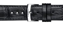 Laden Sie das Bild in den Galerie-Viewer, Tissot Carson Premium Powermatic 80 | T122.407.16.051.00 | Herrenuhr | Swiss Made Automatik | 80h Gangreserve | Saphirglas | Lederband schwarz | Zifferblatt schwarz | NEU OVP mit Box &amp; Garantiekarte