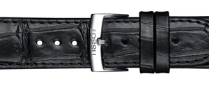 Tissot Carson Premium Powermatic 80 | T122.407.16.051.00 | Herrenuhr | Swiss Made Automatik | 80h Gangreserve | Saphirglas | Lederband schwarz | Zifferblatt schwarz | NEU OVP mit Box & Garantiekarte