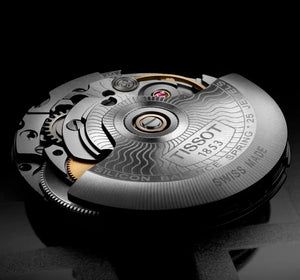 Tissot Carson Premium Powermatic 80 | T122.407.16.051.00 | Herrenuhr | Swiss Made Automatik | 80h Gangreserve | Saphirglas | Lederband schwarz | Zifferblatt schwarz | NEU OVP mit Box & Garantiekarte