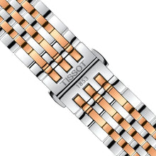 Laden Sie das Bild in den Galerie-Viewer, Tissot T063.907.22.038.01 | Powermatic 80 Open Heart Automatik Herrenuhr | T-Classic | 40 mm Bicolor Edelstahl | Swiss Made