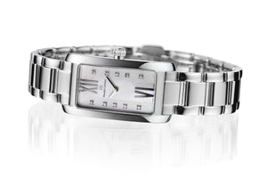 Maurice Lacroix Fiaba Ladies Diamonds Damenuhr FA2164-SS002-170-1 Diamanten Armbanduhr Gehäuse Band Edelstahl Zifferblatt perlmutt Box Papiere Garantie - Chronographen 24 - Luxusuhren günstig kaufen