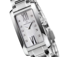 Laden Sie das Bild in den Galerie-Viewer, Maurice Lacroix Fiaba Ladies Diamonds Damenuhr FA2164-SS002-170-1 Diamanten Armbanduhr Gehäuse Band Edelstahl Zifferblatt perlmutt Box Papiere Garantie - Chronographen 24 - Luxusuhren günstig kaufen