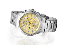 Laden Sie das Bild in den Galerie-Viewer, FILA Sport Tennis Chronograph Herren-Armbanduhr Stoppuhr Gehäuse Edelstahl Band Edelstahl mit Box und Garantiekarte SEIKO Quarz-Kaliber - Chronographen 24 - Luxusuhren günstig kaufen