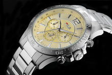 Laden Sie das Bild in den Galerie-Viewer, FILA Sport Tennis Chronograph Herren-Armbanduhr Stoppuhr Gehäuse Edelstahl Band Edelstahl mit Box und Garantiekarte SEIKO Quarz-Kaliber - Chronographen 24 - Luxusuhren günstig kaufen