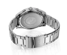 Laden Sie das Bild in den Galerie-Viewer, FILA Sport Tennis Chronograph Herren-Armbanduhr Stoppuhr Gehäuse Edelstahl Band Edelstahl mit Box und Garantiekarte SEIKO Quarz-Kaliber - Chronographen 24 - Luxusuhren günstig kaufen