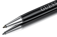 Laden Sie das Bild in den Galerie-Viewer, GUESS Swarovski Crystal-Stones Ballpoint Pen Earrings UBT01062 Geschenk-Set Kugelschreiber und Ohrstecker Ohrringe NEU OVP.