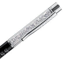 Laden Sie das Bild in den Galerie-Viewer, GUESS Swarovski Crystal-Stones Ballpoint Pen Earrings UBT01062 Geschenk-Set Kugelschreiber und Ohrstecker Ohrringe NEU OVP.