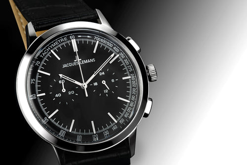Jacques Lemans Classic Herrenuhr Chronograph N-204A Garantie Box Papiere Anleitung neu - Chronographen 24 - Luxusuhren günstig kaufen