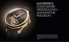 Laden Sie das Bild in den Galerie-Viewer, Maurice Lacroix Masterpiece Roue Carée Seconde Herrenuhr Handaufzug MP7158-SS001-901-1 neu Garantie Box Papiere Saphirglas Krokolederband schwarz Swiss Made Square Wheel - Chronographen 24 - Luxusuhren günstig kaufen