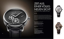 Laden Sie das Bild in den Galerie-Viewer, Maurice Lacroix Masterpiece Roue Carée Seconde Herrenuhr Handaufzug MP7158-SS001-901-1 neu Garantie Box Papiere Saphirglas Krokolederband schwarz Swiss Made Square Wheel - Chronographen 24 - Luxusuhren günstig kaufen