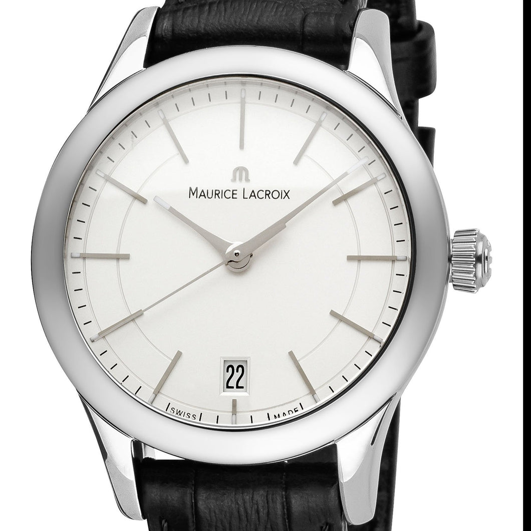 Maurice Lacroix Les Classiques Date Damenuhr LC1026-SS001-130-1 NEU OVP. mit Box Papiere 2 Jahre Garantie