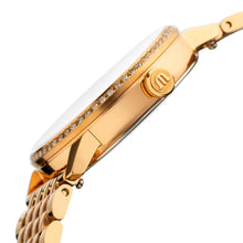 Laden Sie das Bild in den Galerie-Viewer, Maurice Lacroix Eliros Date Diamonds Damen-Armbanduhr EL1094-PVPD6-112-1 Gold mit 60 echten Diamanten NEU OVP 2 Jahre Garantie mit Box Papiere Garantiekarte