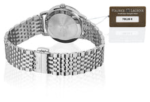Laden Sie das Bild in den Galerie-Viewer, Maurice Lacroix Eliros Date Damen-Armbanduhr EL1094-SS002-310-1 Zifferblatt schwarz Edelstahl-Band NEU OVP. mit Box Papiere 2 Jahre Hersteller-Garantie