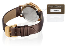 Laden Sie das Bild in den Galerie-Viewer, Maurice Lacroix Eliros Date Diamonds Damen-Armbanduhr EL1094-PVPD1-710-1 mit 60 Diamanten  NEU OVP. mit Box/Papiere/Garantie