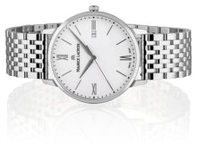 Laden Sie das Bild in den Galerie-Viewer, Maurice Lacroix Eliros Date Herrenuhr EL1118-SS002-113-2 Zifferblatt weiß Edelstahl-Band NEU OVP. 2 Jahre Garantie - Box - Papiere