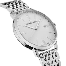Laden Sie das Bild in den Galerie-Viewer, Maurice Lacroix Eliros Date Herrenuhr EL1118-SS002-113-2 Zifferblatt weiß Edelstahl-Band NEU OVP. 2 Jahre Garantie - Box - Papiere