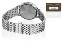 Laden Sie das Bild in den Galerie-Viewer, Maurice Lacroix Eliros Date Herrenuhr EL1118-SS002-113-2 Zifferblatt weiß Edelstahl-Band NEU OVP. 2 Jahre Garantie - Box - Papiere