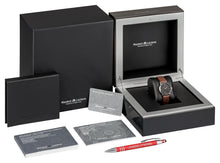 Laden Sie das Bild in den Galerie-Viewer, Maurice Lacroix Eliros Date Ladies Damenuhr EL1094-SS001-311-1 Zifferblatt anthrazit Lederband braun  NEU OVP. mit Box + Garantie