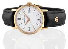Laden Sie das Bild in den Galerie-Viewer, Maurice Lacroix Eliros Date Gold EL1084-PVP01-112-1 Damen-Armbanduhr mit Lederband schwarz NEU OVP. mit 2 Jahren Hersteller-Garantie Box Papiere