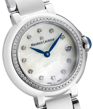 Laden Sie das Bild in den Galerie-Viewer, Maurice Lacroix Fiaba Diamonds Round Date FA1003-SD502-170-1 | Damen-Armbanduhr Ø 28 mm | besetzt mit 71 echten Diamanten 0,32 cts | NEU OVP. &amp; 2 Jahre Garantie