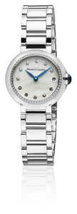 Maurice Lacroix Fiaba Diamonds Round Date FA1003-SD502-170-1 | Damen-Armbanduhr Ø 28 mm | besetzt mit 71 echten Diamanten 0,32 cts | NEU OVP. & 2 Jahre Garantie