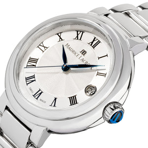 Maurice Lacroix Fiaba Round Date Ø 36 mm FA1007-SS002-110-1 Herren-Armbanduhr Saphirglas Swiss Made NEU OVP. mit Box Papiere Anleitung Garantiekarte und 2 Jahren Hersteller-Garantie