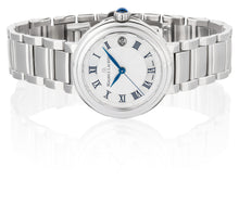 Laden Sie das Bild in den Galerie-Viewer, Maurice Lacroix Fiaba Round Date Ø 36 mm FA1007-SS002-110-1 Herren-Armbanduhr Saphirglas Swiss Made NEU OVP. mit Box Papiere Anleitung Garantiekarte und 2 Jahren Hersteller-Garantie