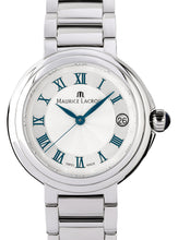 Laden Sie das Bild in den Galerie-Viewer, Maurice Lacroix Fiaba Round Date Ø 36 mm FA1007-SS002-110-1 Herren-Armbanduhr Saphirglas Swiss Made NEU OVP. mit Box Papiere Anleitung Garantiekarte und 2 Jahren Hersteller-Garantie