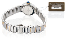 Laden Sie das Bild in den Galerie-Viewer, Maurice Lacroix Fiaba Round Date Damen-Armbanduhr FA1003-PVP13-110-1 Stahl-Gold bicolor Gehäuse-Ø 28 mm NEU OVP. mit Box Papiere 2 Jahre Hersteller-Garantie